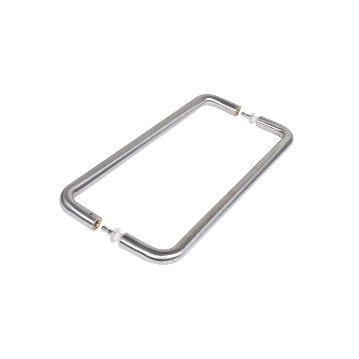 Steel Line Door Furniture Satin Stainless Steel / Back to Back Fixing Pack Steel Line Door Pull Handle Back to Back 425mm Satin Stainless Steel finish