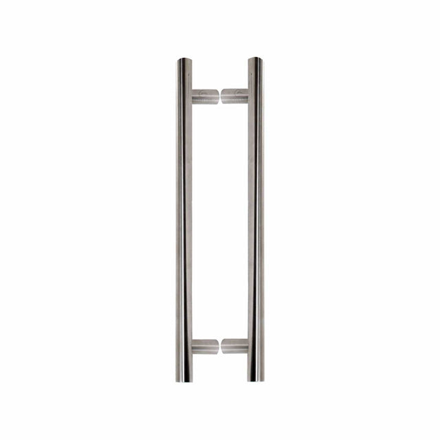 Steel Line Door Furniture Satin Stainless Steel / Back to Back Fixing Pack Steel Line Door Pull Handle Back to Back 720mm Satin Stainless Steel finish