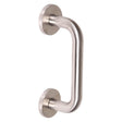 Steel Line Door Furniture Satin Stainless Steel / Pull Handles (Bolt Through) Steel Line Door Pull Handle Bolt Fix 225mm Satin Stainless Steel finish