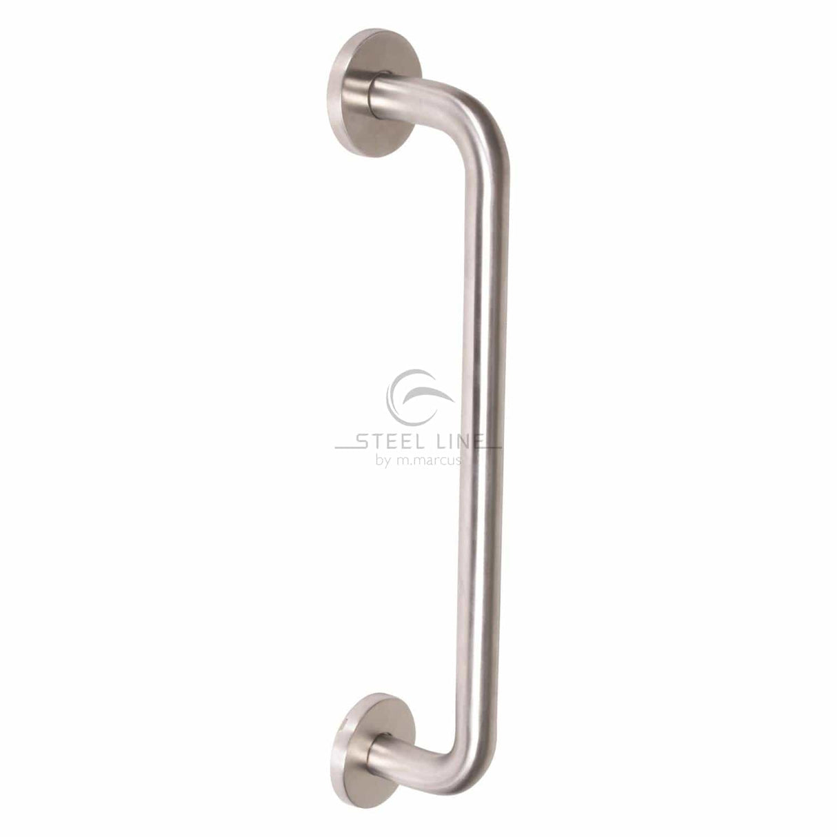 Steel Line Door Furniture Satin Stainless Steel / Pull Handles (Bolt Through) Steel Line Door Pull Handle Bolt Fix 600mm Satin Stainless Steel finish