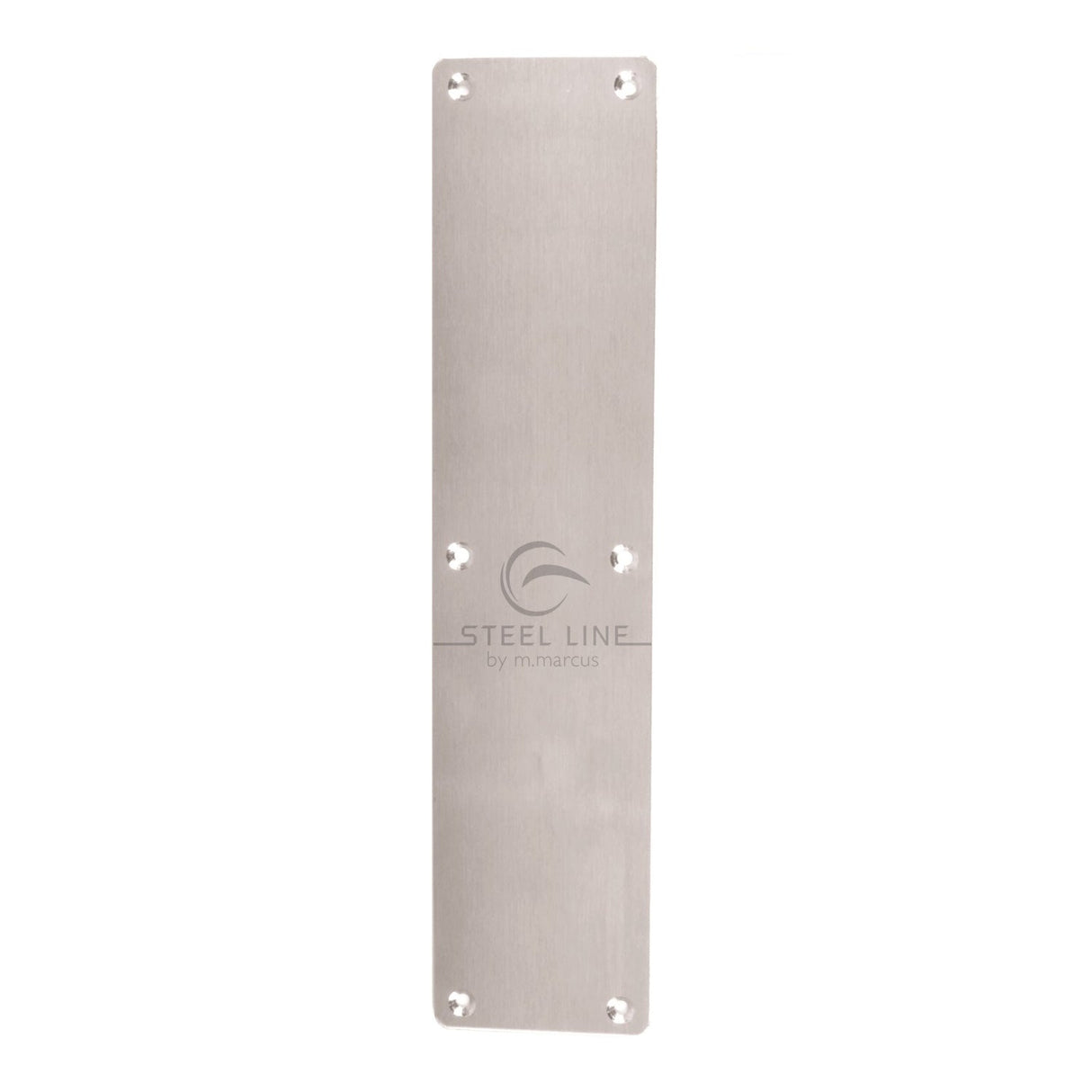 Steel Line Door Furniture Satin Stainless Steel / Finger Plates Steel Line Fingerplate Satin Stainless Steel finish