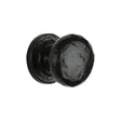 The Tudor Collection Cabinet Hardware Antique Black / Cabinet Knobs / 25mm Dia. The Tudor Collection - Cabinet Knob Rustic Round Design 25mm Black Iron