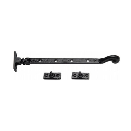 The Tudor Collection Window Furniture Antique Black / 10"/250mm The Tudor Collection - Casement Window Stay 10" Black Iron