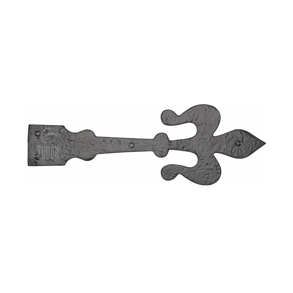 The Tudor Collection Hinges Antique Black / Dummy Hinges / 12" (304mm) The Tudor Collection - Dummy Strap Hinge 12" Black Iron