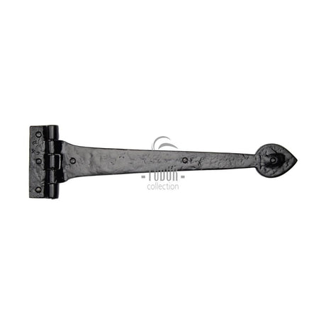 The Tudor Collection Hinges Antique Black / Tee Hinges / 15" (381mm) The Tudor Collection - Strap Hinge 15" Black Iron