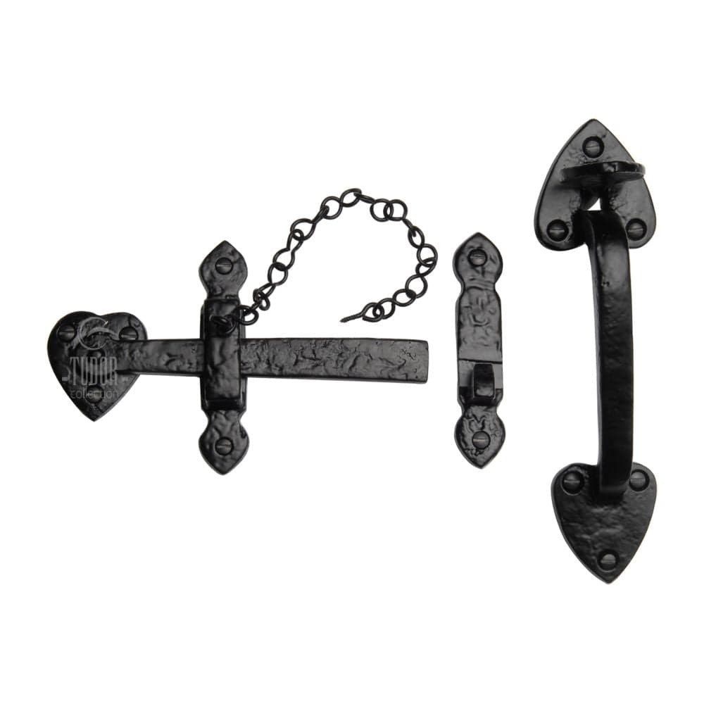 The Tudor Collection Door Furniture Antique Black / Thumb Latch The Tudor Collection - Suffolk Latch Black Iron