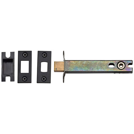 M.Marcus Locks & Latches Matt Black / Tubular Dead Bolts / 5" / 127mm York - 5" Tubular Bathroom Bolt Black