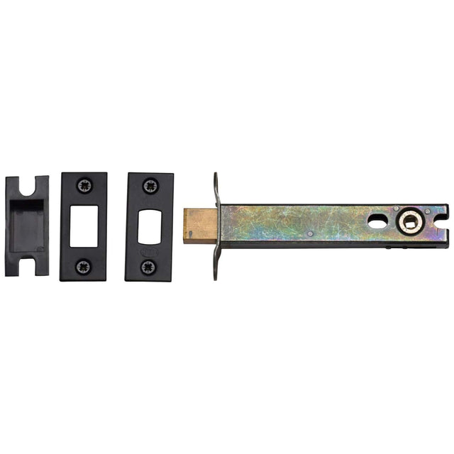 M.Marcus Locks & Latches Matt Black / Tubular Dead Bolts / 5" / 127mm York - 5" Tubular Bathroom Bolt Black