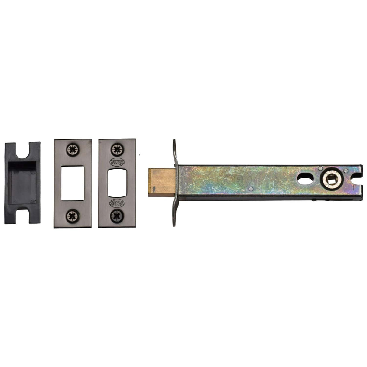 M.Marcus Locks & Latches Matt Bronze / Tubular Dead Bolts / 5" / 127mm York - 5" Tubular Bathroom Bolt Matt Bronze