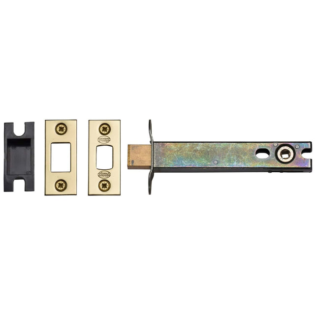 M.Marcus Locks & Latches Polished Brass / Tubular Dead Bolts / 5" / 127mm York - 5" Tubular Bathroom Bolt Polished Brass