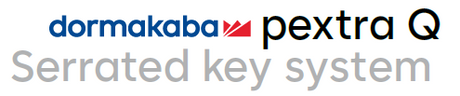 Dorma Kaba Pextra Q Serrated Key System