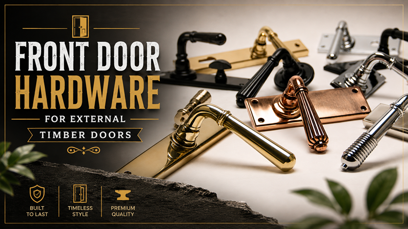 Front Door Hardware for External Timber Doors