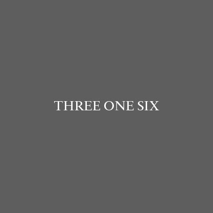 This is an image showing the Three One Six logo by Frelan Hardware available to order from Trade Door Handles in Kendal