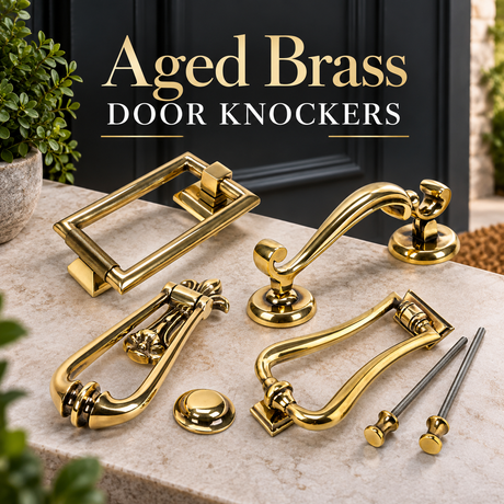Aged Brass Door Knocker Collection