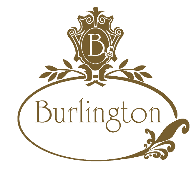 This is an image showing the Burlington Hardware logo by Frelan Hardware available to order from Trade Door Handles in Kendal