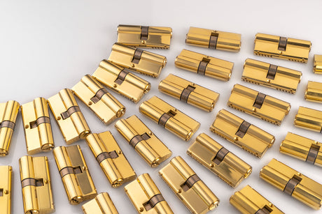 EuroSpec Euro Cylinders Keyed Both Sides in Brass
