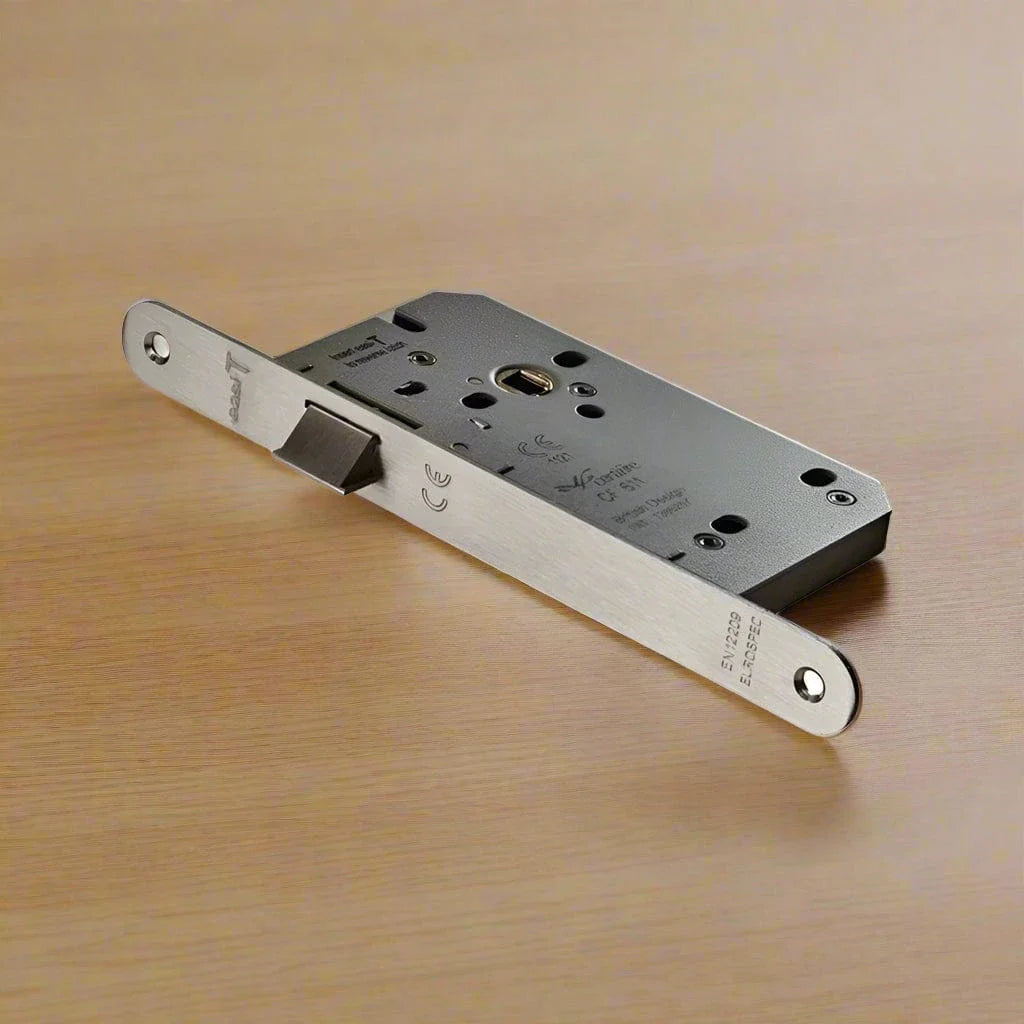 Eurospec - Din Latch Radius - Satin Stainless Steel