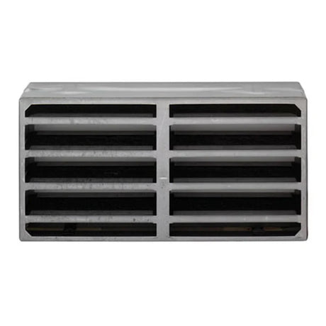 Eurospec - Intumescent Air Transfer Vent Grille 150 x 150mm - Silver