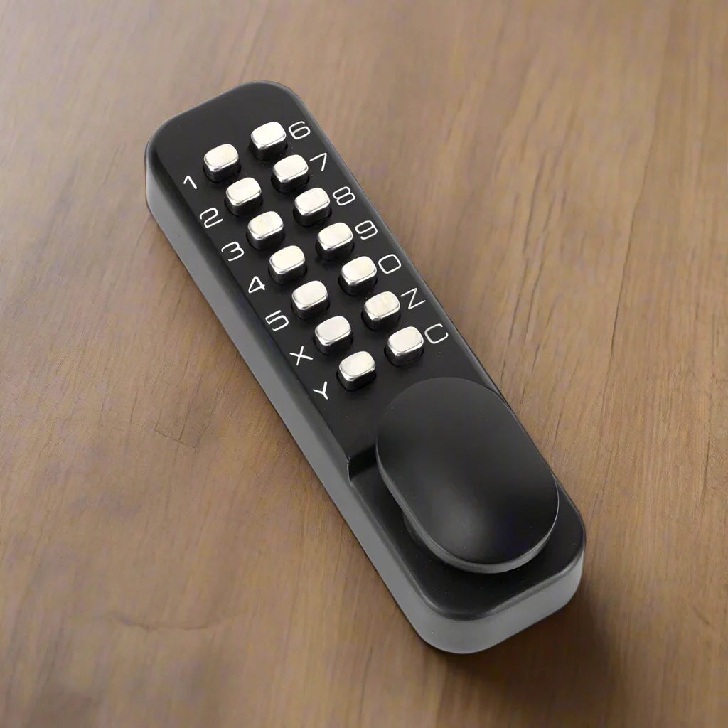 From The Anvil - Black Digital Keypad Lock + 60mm Backset Latch Bolt