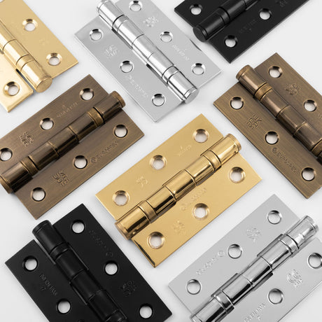 Ball Bearing Hinges by Carlisle Brass and EuroSpec