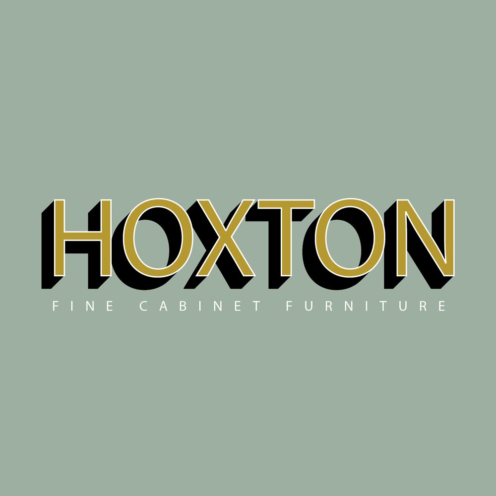 This is an image showing the Hoxton Cabinet Hardware logo by Frelan Hardware available to order from Trade Door Handles in Kendal