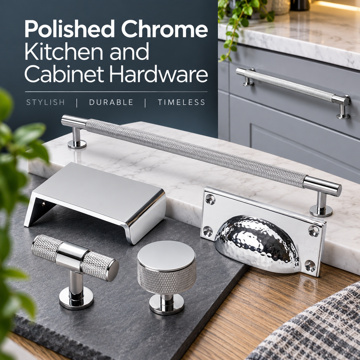 Polished Chrome Cabinet Handles, Knobs and Cup Pulls | UK | Page 10