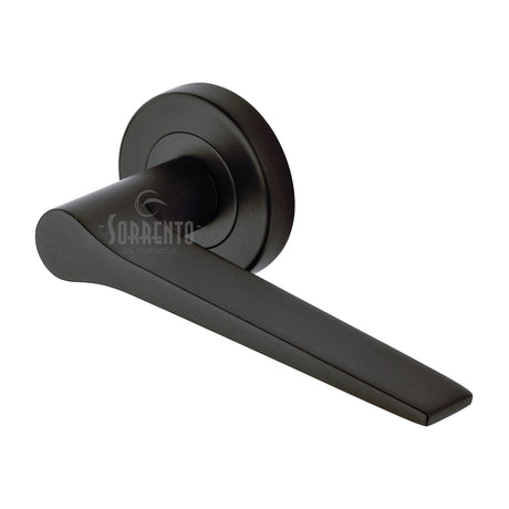 Sorrento Matt Black Door Hardware