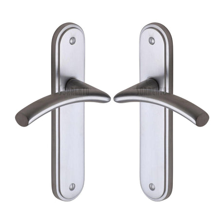 Sorrento Door Handles on Backplate