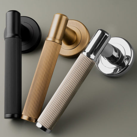 Serozzetta Door Handles on Rose