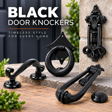 Timeless Black Door Knockers