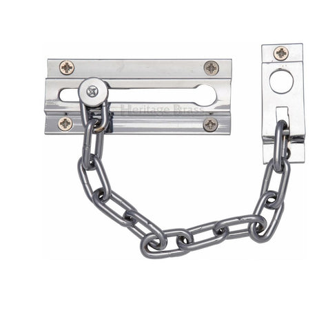 Heritage Brass Door Chain Polished Chrome Finish