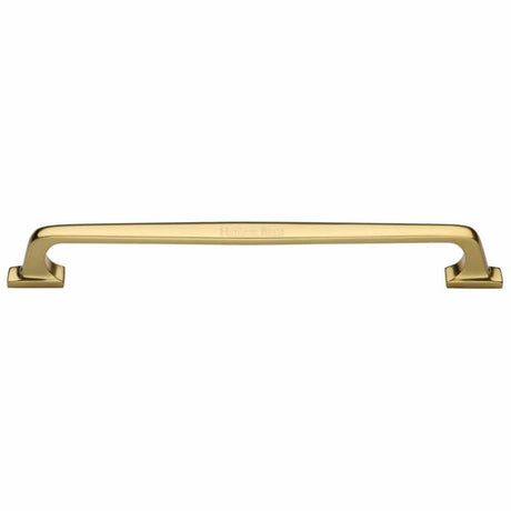 Heritage Brass Door Pull Handle Durham Design 497mm Polished Brass Finish