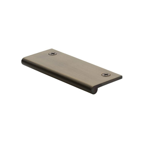 Heritage Brass Cabinet Edge Pull Handle Antique Brass Finish