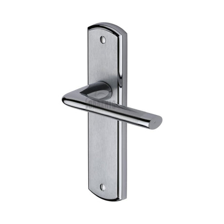 Sorrento Lena Door Handles on Backplate