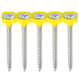 This is an image of Timco - Collated Drywall Screws - PH - Bugle - Fine Thread - Zinc 3.5 x 25mm - (1000 PCS Box) 00025COLDZYS
