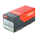 This is an image of Timco - Metal Construction Sheet & Framing Screws - PH - Wafer - Self-Drilling - Zinc 4.2 x 25mm - (1000 PCS Box) 00025WHSD
