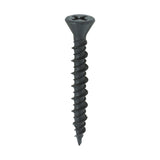 This is an image of Timco - Drywall Dense Board Screws - PH - Reduced Countersunk - High-Low Thread - Black 3.9 x 30mm - (1000 PCS Box) 00030DRYD