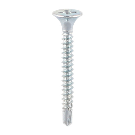 This is an image of Timco - Drywall Screws - PH - Bugle - Self Drilling - Zinc 3.5 x 32mm - (400 PCS TIMbag) 00032PSDDB