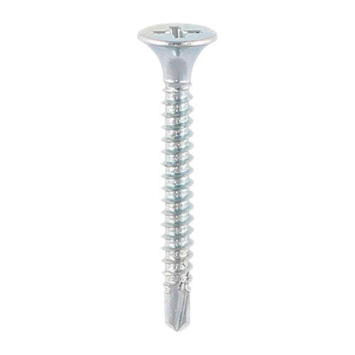 This is an image of Timco - Drywall Screws - PH - Bugle - Self Drilling - Zinc 3.5 x 32mm - (400 PCS TIMbag) 00032PSDDB