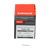 This is an image of Timco - Drywall Screws - PH - Bugle - Self Drilling - Zinc 3.5 x 32mm - (1000 PCS Box) 00032PSDD