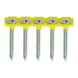 This is an image of Timco - Collated Drywall Screws - PH - Bugle - Fine Thread - Zinc 3.5 x 35mm - (1000 PCS Box) 00035COLDZYS