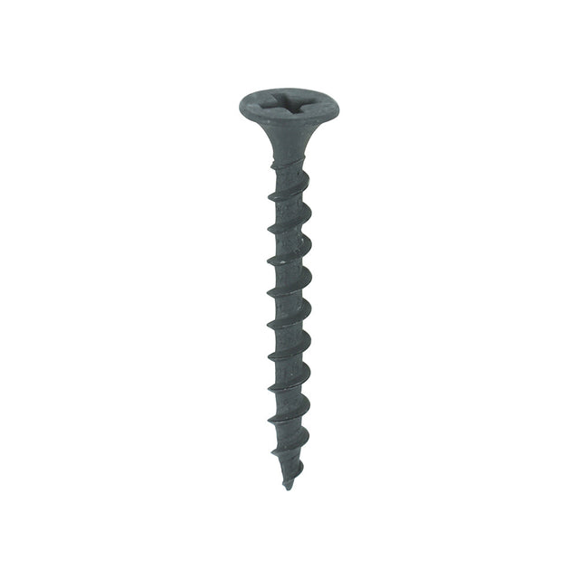 This is an image of Timco - Drywall Screws - PH - Bugle - Coarse Thread - Grey 3.5 x 35mm - (1000 PCS Box) 00035DRYC