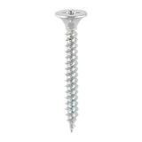 This is an image of Timco - Drywall Screws - PH - Bugle - Fine Thread - Zinc 3.5 x 35mm - (1000 PCS Box) 00035DRYZ
