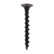 This is an image of Timco - Drywall Screws - PH - Bugle - Coarse Thread - Black 3.5 x 38mm - (1500 PCS Tub) 00038DRYCT