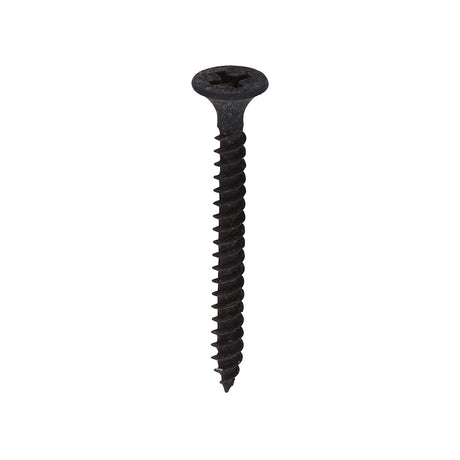 This is an image of Timco - Drywall Screws - PH - Bugle - Fine Thread - Grey 3.5 x 38mm - (1000 PCS Box) 00038DRY