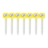 This is an image of Timco - Collated Drywall Screws - PH - Bugle - Fine Thread - Zinc 3.5 x 42mm - (1000 PCS Box) 00042COLDZYS