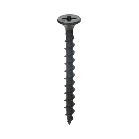 This is an image of Timco - Drywall Screws - PH - Bugle - Coarse Thread - Grey 3.5 x 42mm - (200 PCS Box) 00042DRYCS