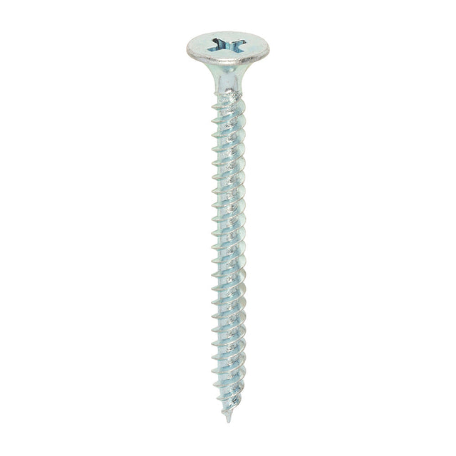 This is an image of Timco - Drywall Screws - PH - Bugle - Fine Thread - Zinc 3.5 x 42mm - (1000 PCS Box) 00042DRYZ