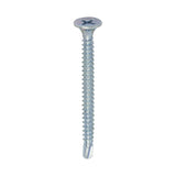 This is an image of Timco - Drywall Screws - PH - Bugle - Self Drilling - Zinc 3.5 x 42mm - (1000 PCS Box) 00042PSDD