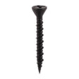 This is an image of Timco - Drywall Dense Board Screws - PH - Reduced Countersunk - High-Low Thread - Black 3.9 x 45mm - (1000 PCS Box) 00045DRYD